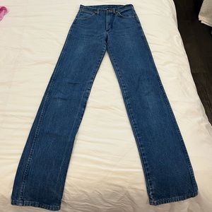 WRANGLER vintage dark wash jeans